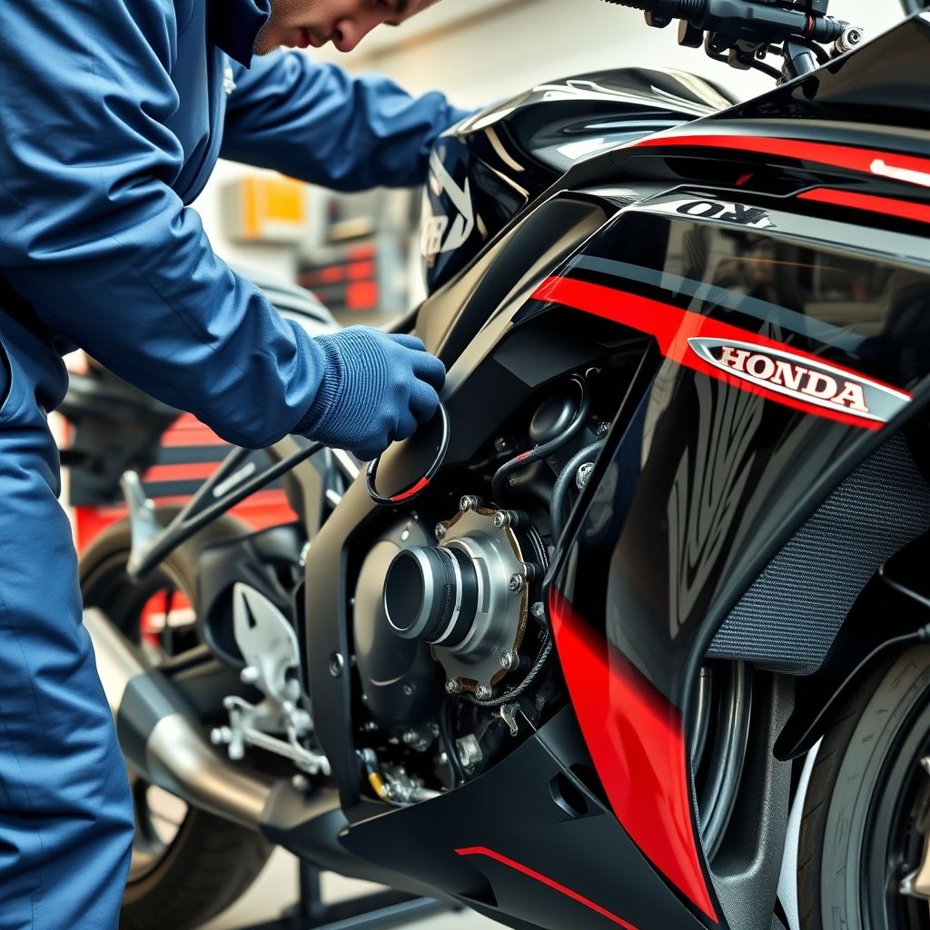 วิธีเช็คระบบเครื่องยนต์ CBR650R